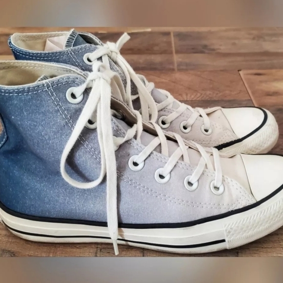 Converse high top ombre sneaker 6.5 - Picture 4 of 8